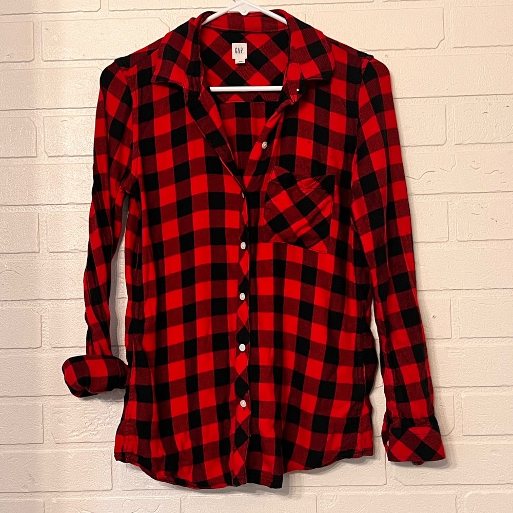 Gap brand flannel shirt size XS